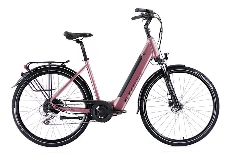 Rower Storm 28 E-Diamond 1.0 Lady Deep 19" br. róż