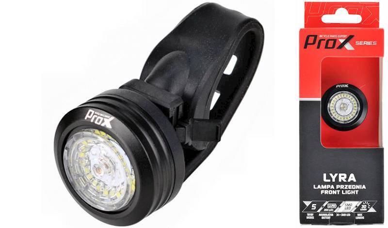 Lampa przód Prox Lyra SMD LED 30LM USB 260mAh
