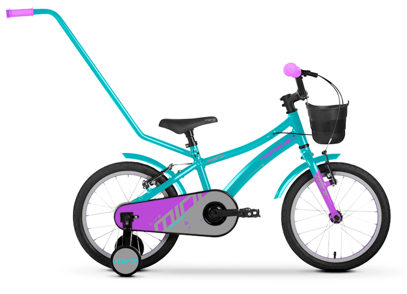 Rower Tabou Mini Lite 18" turquoise / purple