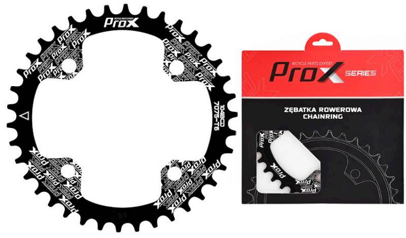 Zębatka rowerowa Prox Narrow Wide 104BCD 34Z czarn