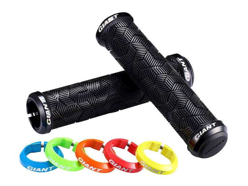 Gripy z podwójną obejmą Giant Tactal black/black