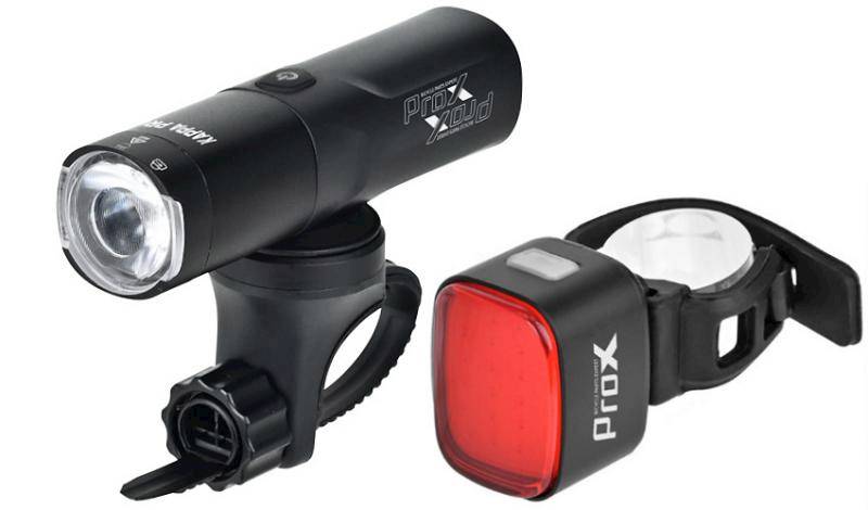 Zestaw lamp Prox Kappa Set 800Lm + ARA I 50Lm, USB