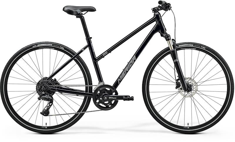 Rower Merida Crossway 300 Lady L(55) glossy black