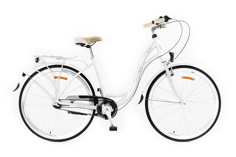 Rower Storm Dublin Lady 26 3S 15" biały/róż