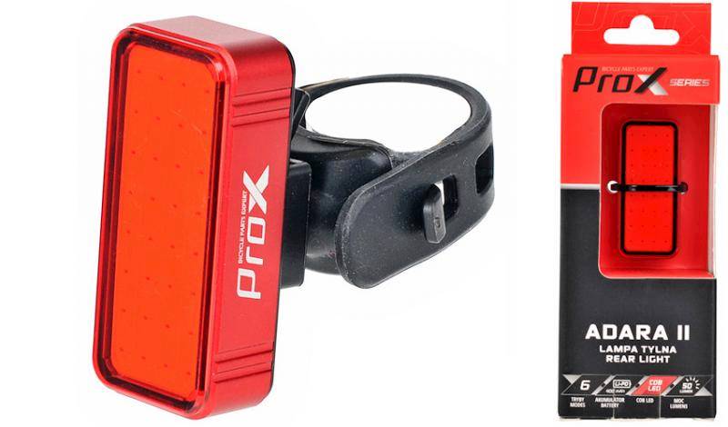 Lampa tył Prox Adara II Cob led 50Lm, 400 mAh
