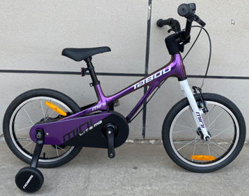 Rower Tabou Mini Lite MG 14" purple/white