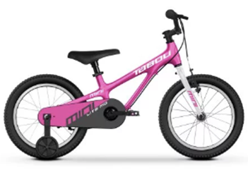 Rower Tabou Mini Lite MG 16" pink/white