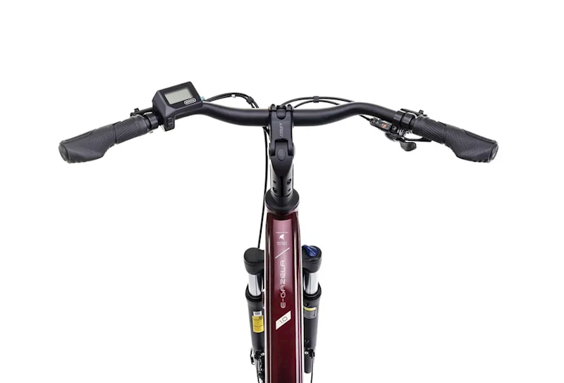 Rower elektryczny ROMET e-Gazela 19" 504Wh bordowy