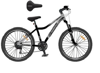 Rower Tabou 27,5 Venom 2.0 15 grey/black