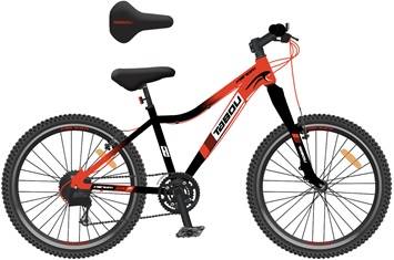Rower Tabou 27,5 Venom Lite (15") red/black