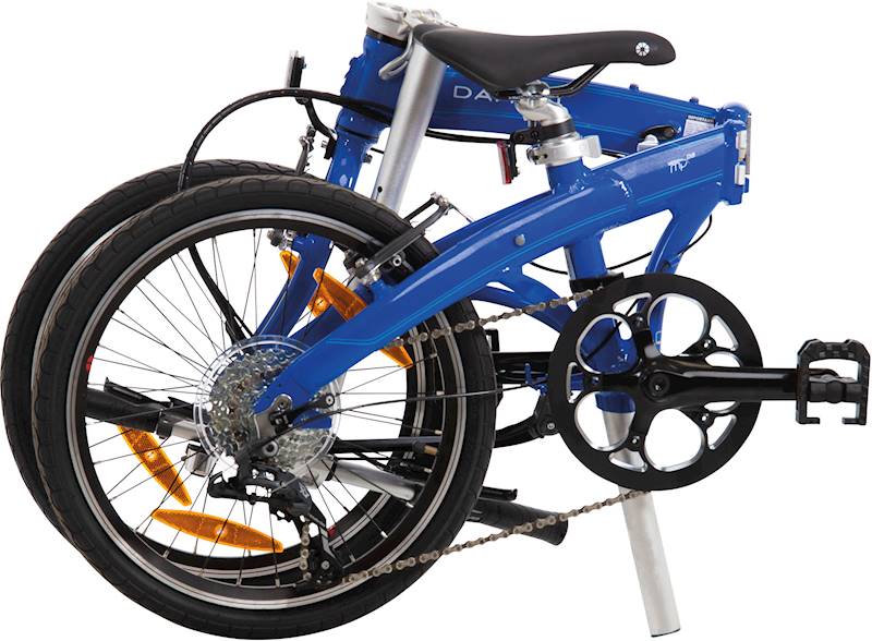 Rower składany Dahon Mu D8 8-biegowy niebieski