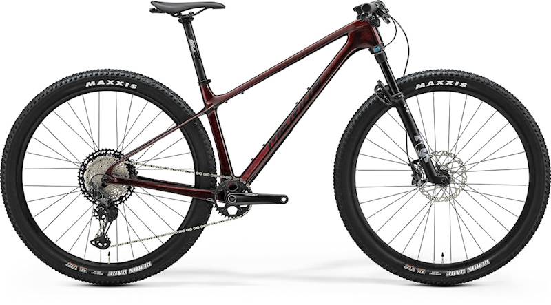 Rower Merida Big.Nine XT M(16") burgundy red/black