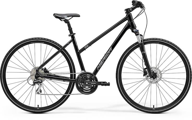 Rower Merida Crossway 20 Lady XS(43) black/silver