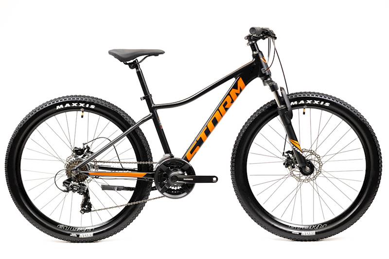Rower Storm Racer 26 15" 1.0 2D czarny-pomarań mat