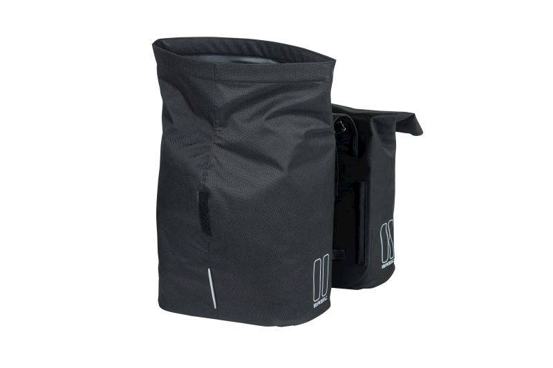 Sakwa rowerowa Basil City double bag 32L czarna