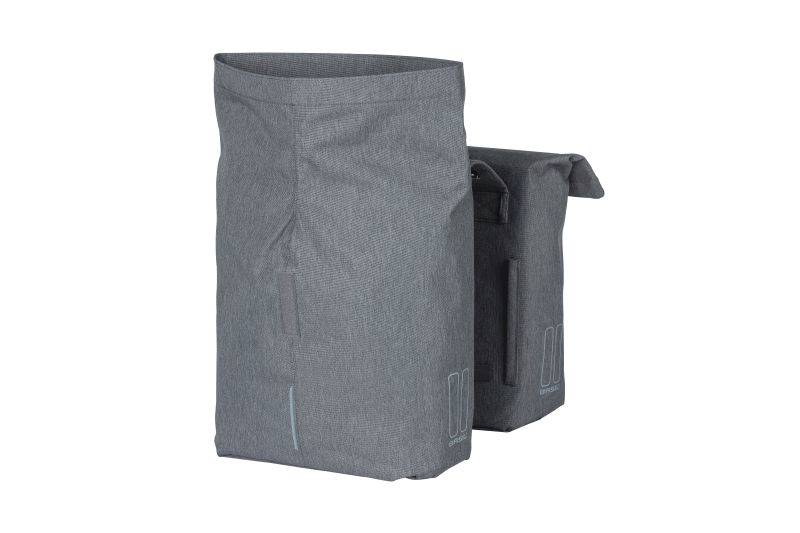 Sakwa rowerowa Basil City double bag 32L szara