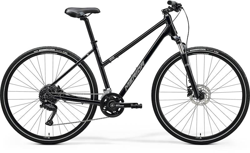 Rower Merida Crossway 100 Lady M(51) glossy black