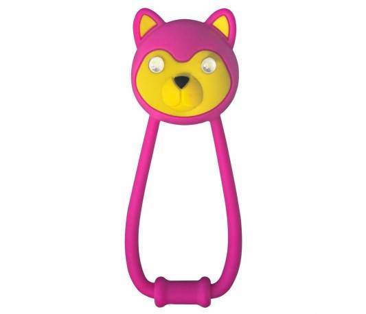 Lampka przednia KLS TEDDY, magenta