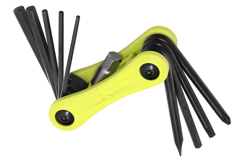 Multiklucz KLS STINGER 10 lime