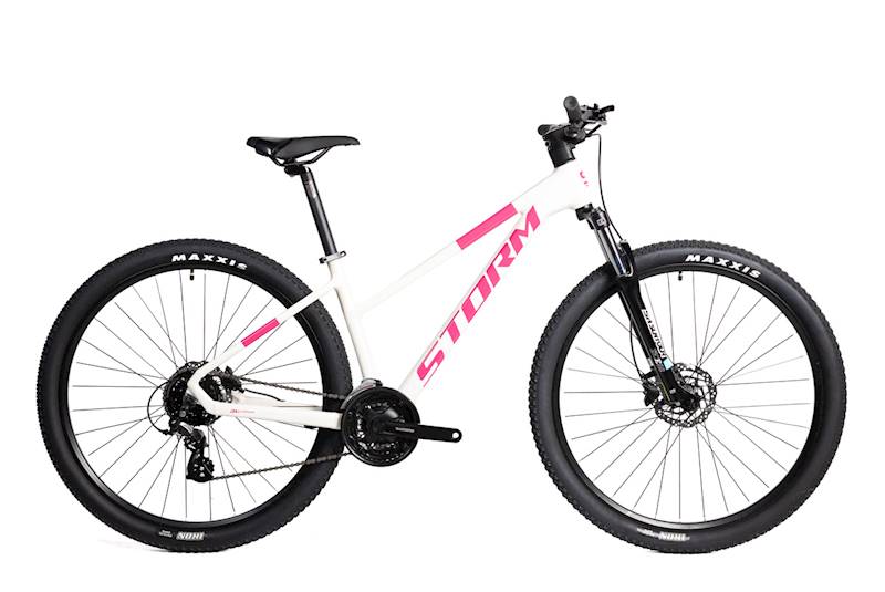 Rower Storm Trail 27,5 1.0 Lady 13" biało-różowy