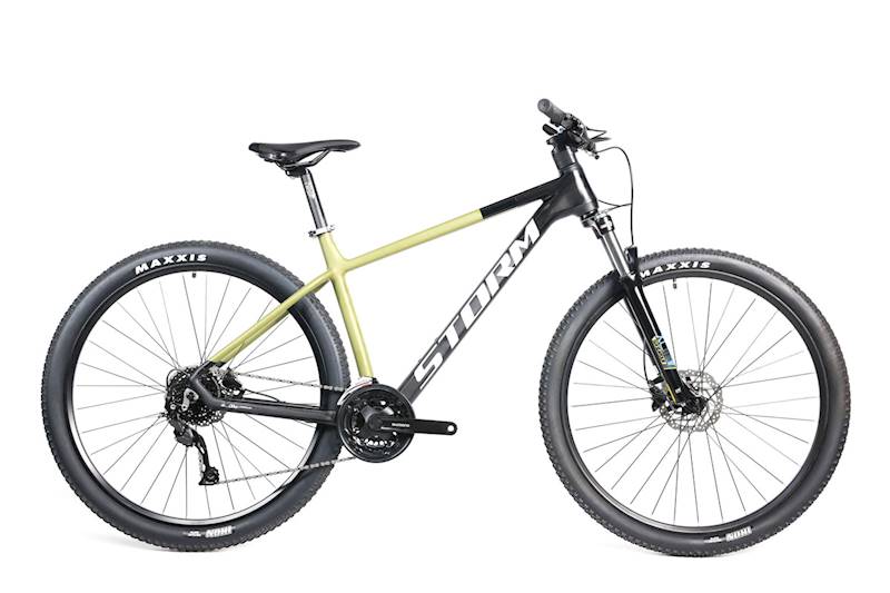 Rower Storm Trail 29 3.0 19" czarny mat - oliwka