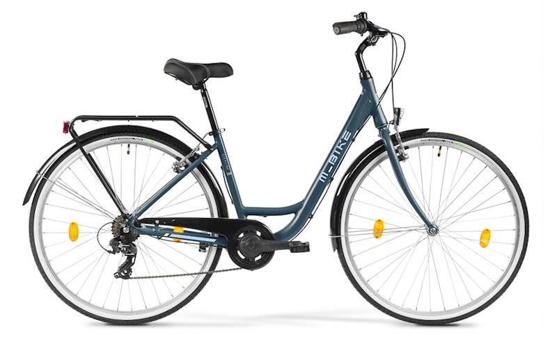 Rower M-Bike Cityline 728 46 cm matt gray blue