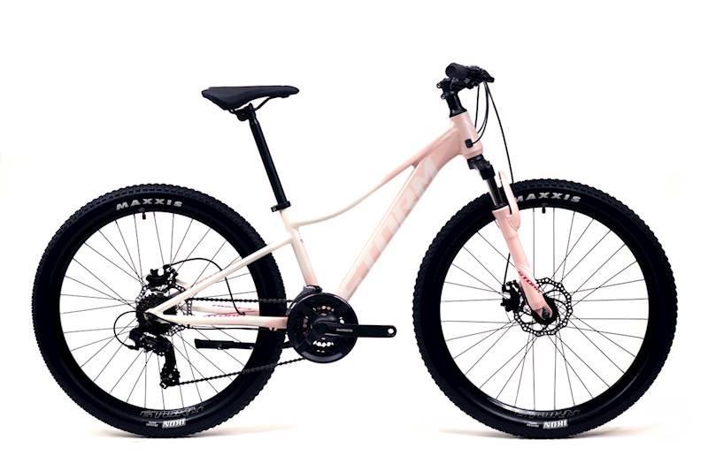 Rower Storm Queen 26 15" 2D puder róż/biały mat