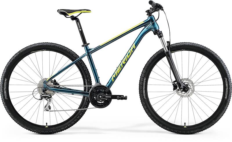 Rower Merida Big.Nine 20 (19") L Teal-Blue(Lime) A