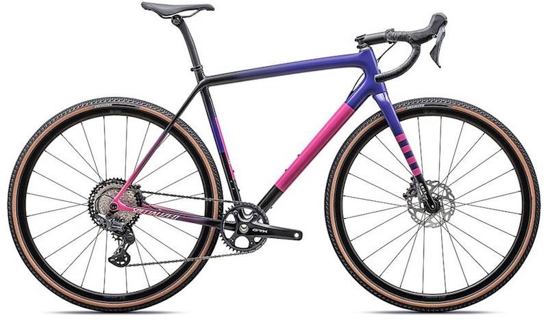 Rower Specialized Crux Comp 28"purpl/pink/black 54
