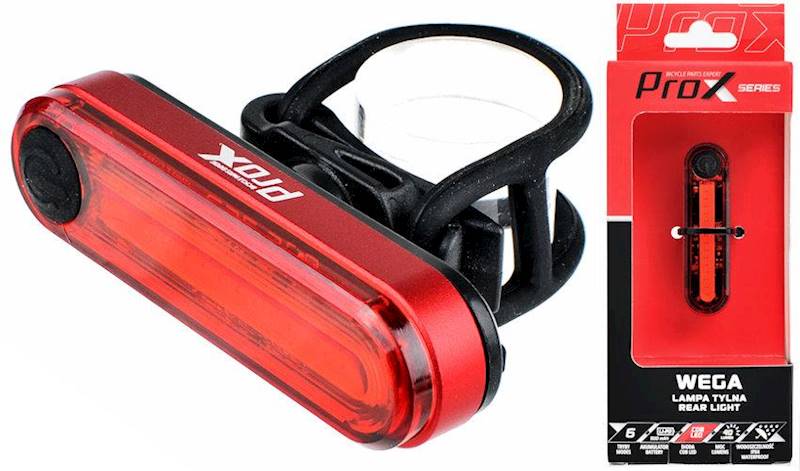Lampa Tył Prox Wega Led Cob 40Lm, 500mAh