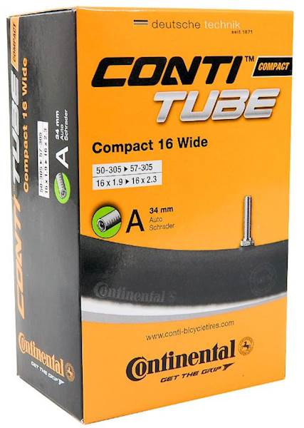 Dętka Continental Compact 16 Wide Auto 34mm