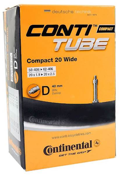 Dętka Continental Compact 20 Wide Dunlop 40mm