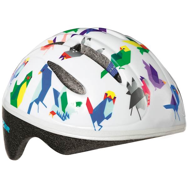 Kask Lazer Bob Birds (46-52cm) biały