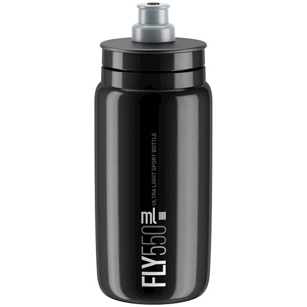 Bidon Elite Fly Black 2018 Grey 550ml