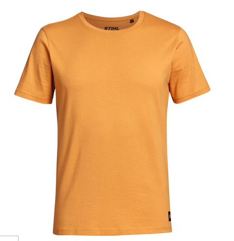 T-shirt Sustainable Logo Stihl pomarańczowy L