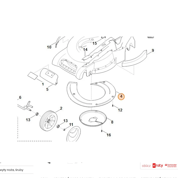 Pokrywa STIHL  6340-701-3600
