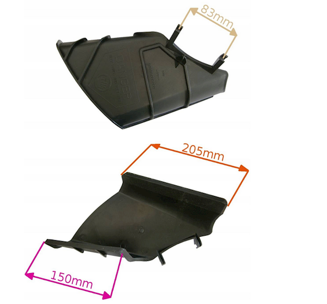 Osłona wyrzutu bocznego Faworyt  G3290000000