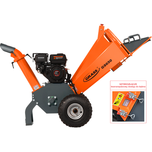 Rozdrabniacz spalinowy Grass GS650 196cm3 5,4 Kw