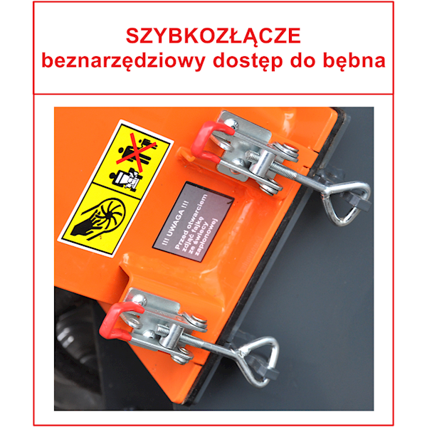 Rozdrabniacz spalinowy Grass GS650 196cm3 5,4 Kw