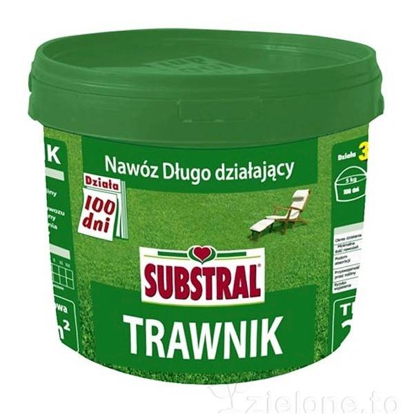 Nawóz do trawnika Substral 5kg (działa 100 dni)