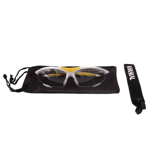Okulary Karakal Pro 3000 Adult White / Yellow