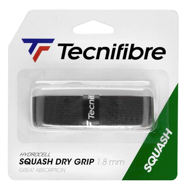 Owijka bazowa Tecnifibre Absolute Squash Dry Grip Czarna