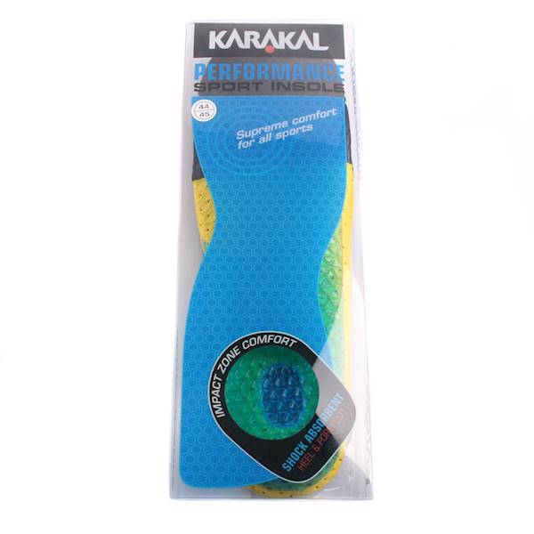 Wkładki do butów Karakal Performance Sport | Rozmiar: 40-41
