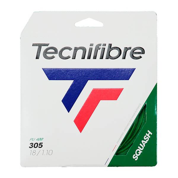 Naciąg do squasha Tecnifibre 305 1,10mm Zielony SET 10m