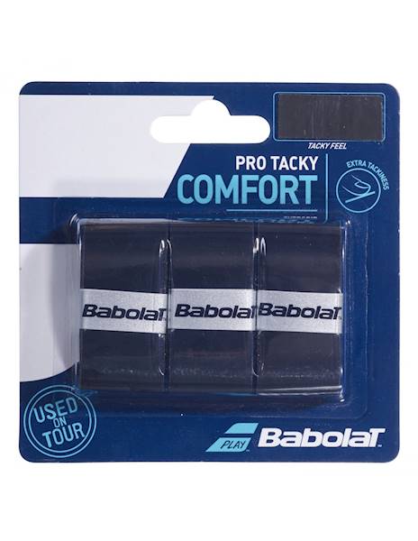 Owijki wierzchnia Babolat Pro Tacky x3 | kolor: Czarny