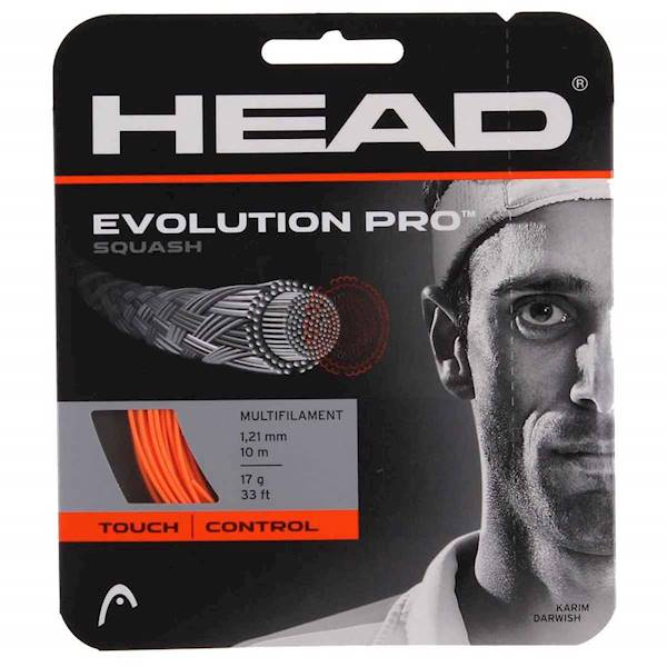 Naciąg do squasha Head Evolution Pro Orange
