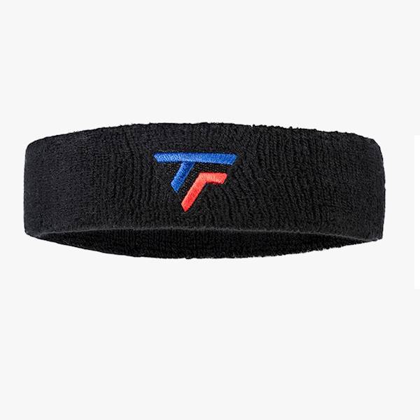 Frotka na glowę Tecnifibre Headband New Logo Black