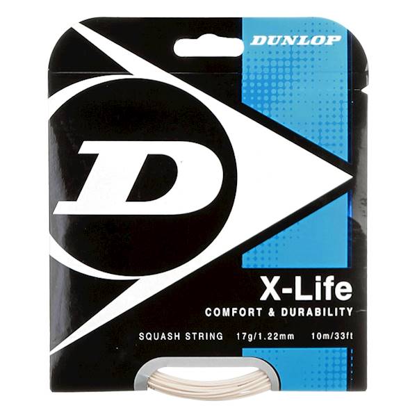 Naciąg do squasha Dunlop X-Life 1,22mm SET 10m