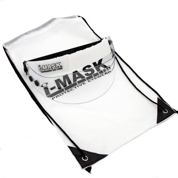 Okulary ochronne I-Mask - Junior Biała