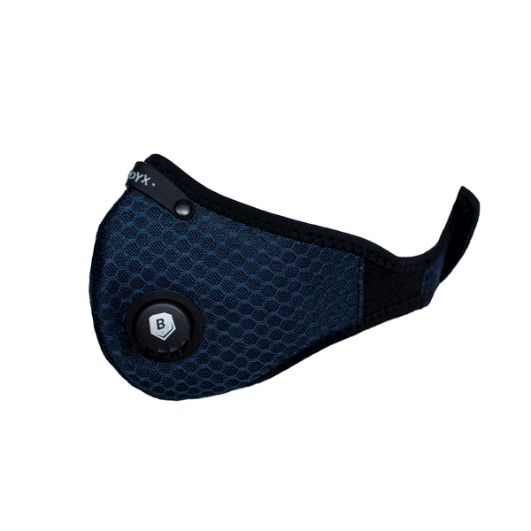 Maska antysmogowa Broyx Alfa Navy Blue | Rozmiar: L